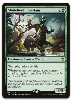 Stonehoof Chieftain #25 (LP) Commander 2016 C16 Magic MTG - Image 1