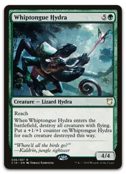 Whiptongue Hydra #36 (NM) Commander 2018 C18 Magic MTG - Image 1