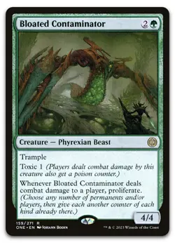 Bloated Contaminator #159 (NM) Phyrexia All Will Be One ONE Magic MTG - Image 1