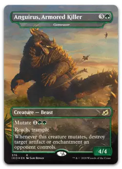Anguirus, Armored Killer - Gemrazer #376 (NM) Ikoria IKO Magic MTG - Image 1