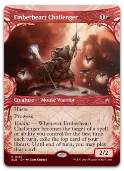Emberheart Challenger (Showcase) #315 (NM) Bloomburrow BLB Magic MTG - Image 1