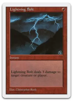 Lightning Bolt (LP) Anthologies ATH Magic MTG - Image 1