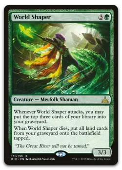 World Shaper #151 (NM) Rivals of Ixalan RIX Magic MTG - Image 1