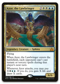 Azor, the Lawbringer #154 (LP) Rivals of Ixalan RIX Magic MTG - Image 1