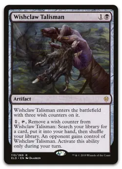 Wishclaw Talisman #110 (LP) Throne of Eldraine ELD Magic MTG - Image 1