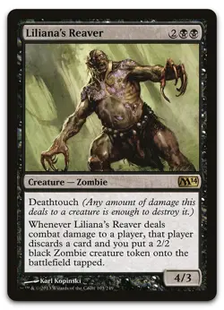 Liliana's Reaver #103 (NM) Magic 2014 M14 Magic MTG - Image 1