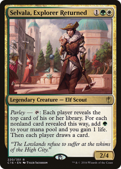Selvala, Explorer Returned #220 (MP) Commander 2016 C16 Magic MTG - Image 1
