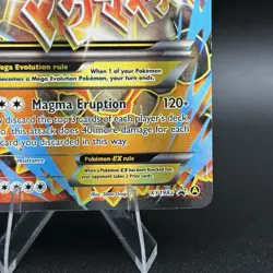 Pokemon M Camerupt EX XY198a XY Collection Alternate Art Full Art Holo Promo NM - Image 4