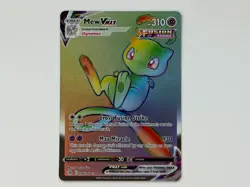 Mew VMAX 268/264 Rainbow Secret Rare NM/M – Pokemon Fusion Strike - Image 2