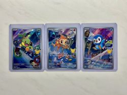 Pokemon TCG First Partner Illustration Collection Series 1 Gen 4 Sinnoh Starters - Image 1