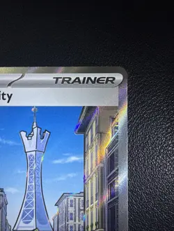 Pokemon Lumiose City 111/088 Full Art Holo Secret Rare Trainer Stadium English - Image 3