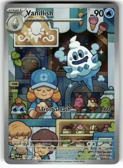 Vanillish - 190/182 SV04: Paradox Rift NM Pokemon Card TCG - Image 1