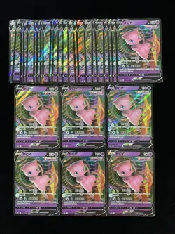 2024 Pokemon TCG S-CHN Sword & Shield CS4bC 048/132 RR Mew V Holo Lot*30 AM11 - Image 1