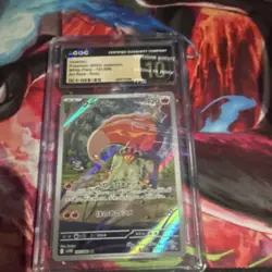 Heatmor CGC 10 Art Rare Holo White Flare 101/086 Japanese Pokemon 2025 - Image 1