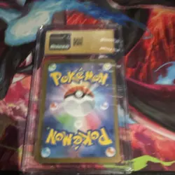 Heatmor CGC 10 Art Rare Holo White Flare 101/086 Japanese Pokemon 2025 - Image 2
