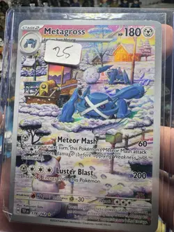 2024 Pokemon Metagross 178/162 SV05: Temporal Forces Holo *L1* - Image 1