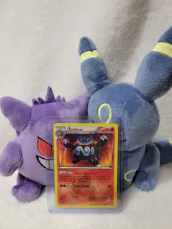 LP Emboar Holo Secret Rare BW Pokemon Next Destinies 100/99 Secret Rare - Image 1