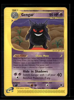 Pokemon 2002 Expedition Base Set Gengar #48/165 - Image 1