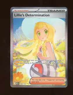 2025 Pokemon MEG EN Special Illustration Rare #184 Lillie's Determination - Image 1