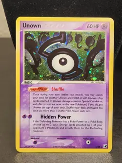 Unown (S) S/28 Unseen Forces Holo Pokemon LP - Image 1