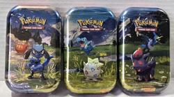 Pokemon TCG Mega Evolution: Ascended Heroes Mini Tin Lot of 3 Factory Sealed NEW - Image 1