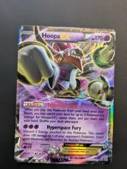 Hoopa EX XY71 XY Black Star Promo Pokemon - Image 1