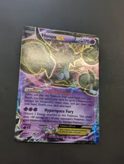 Hoopa EX XY71 XY Black Star Promo Pokemon - Image 2