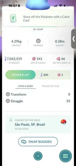 Pokemon Go Shiny Ditto Hat ( Background) - Image 2