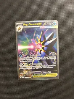 2026 Pokemon PERFECT ORDER Mega Starmie Ex Special Illustration Rare 118/88 - Image 1