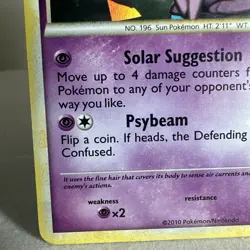 Espeon 2/90 (HGSS Undaunted - Cracked Ice Holo) Deck Exclusives - Pokemon - Image 5