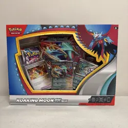 Pokemon TCG Scarlet & Violet Roaring Moon ex Collection Factory Sealed Box - Image 1