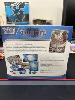 Pokemon TCG S&V Stellar Crown ETB New Factory Sealed - Image 3