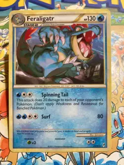 Feraligatr 25/95 Rare Call of Legends Pokemon TCG - Image 1