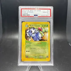 PSA 10 Dark Ivysaur Best Of Game Winner Stamp Promo Pokemon 2003 Gem Mint -j - Image 1