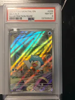 Pokemon TCG Quaxly Scarlet & Violet Paldea Evolved Holo - Image 1