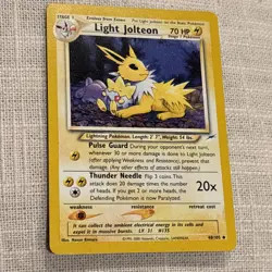 Pokemon Light Jolteon 48/105 Neo Destiny Regular - Image 1