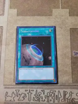 YUGIOH TERRAFORMING BLMR-EN087 SECRET 1ST ED NM - Image 1