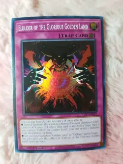 (3) YU-GI-OH! Eldlixir of the Glorious Golden Land ALIN-EN077 Alliance Insight - Image 2