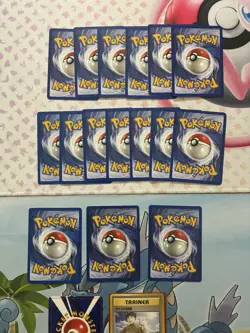 Vintage Pokemon Card Lot WOTC First Edition Fire Flareon Nidoqueen Charmander - Image 5
