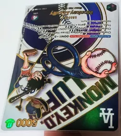 Monkey.D.Luffy LA Dodgers One Piece custom PROXY 1:1 - Image 2