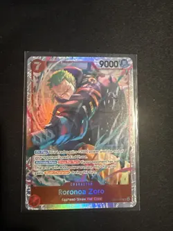 One Piece Roronoa Zoro EB04-007 SR ENGLISH OP15 - Image 1