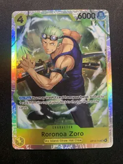 Roronoa Zoro OP15-113 SR | Adventure on Kami's Island | One Piece TCG | EN - Image 1