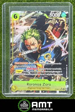 Roronoa Zoro Full Art Super Rare One Piece Starter Deck 29 Egghead ST29-014 - Image 1