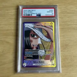 Nico Robin Alt Art Leader OP09-062 One Piece Emperors In The New World PSA 10 - Image 1