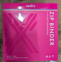 Vault X SV9 12 Pocket Sideloading Zip Binder - Journey Together - First Edition - Image 1