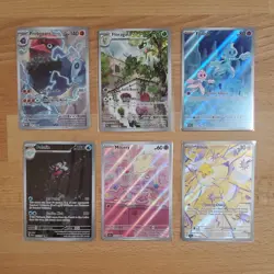 Pokemon Lot 6 Illustration Rares (IR's) MINT CONDITION All Cards Included - Image 1