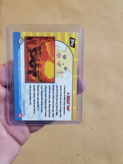 A GREAT DAY #58 Speckled HOLO Black Logo Topps POKEMON CARD - NM/LP - Image 3