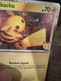 Pikachu - 051/162 Miscellaneous Cards & Products Holo Huge Burp Swirl - Image 3