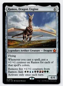 Ramos, Dragon Engine [0678] FDN Mythic Non-Foil [MTG Card English] - Image 1