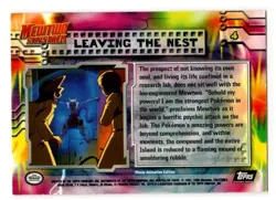 Holo Foil #4 LEAVING THE NEST Topps Pokemon Card Mewtwo Strikes Back - Image 2